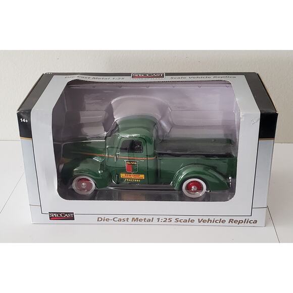 SpecCast 1/25 Scale 1940 Ford Oliver Tractors Dealer Pickup NIB - Picture 1 of 2